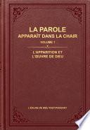 La Parole apparaît dans la chair
