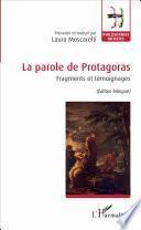 La parole de Protagoras