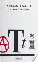 La Parole errante