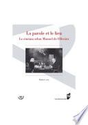 La parole et le lieu