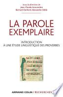 La parole exemplaire