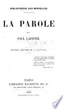 La parole