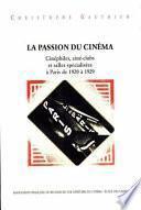La passion du cinéma