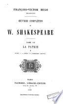 La patrie: Henry V; Henry VI (première partie)
