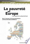 La pauvreté en Europe