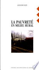 La pauvreté en milieu rural