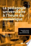 La pédagogie universitaire à l'heure du numérique