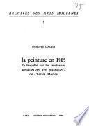 La peinture en 1905