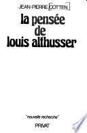 La pensée de Louis Althusser