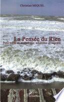 La pensée du rien