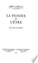 La pensée et l'être