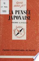 La Pensée japonaise
