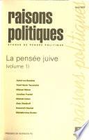 La pensée juive