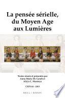 La pensée sérielle, du Moyen Age aux Lumières