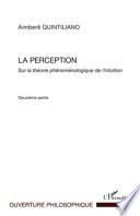 La perception