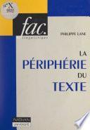 La périphérie du texte