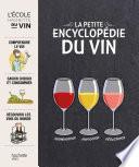 La petite encyclopédie Hachette des vins