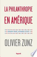 La philanthropie en Amérique