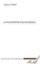 La philosophie d'Alain Badiou