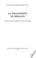 La philosophie de Bergson