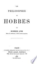 La philosophie de Hobbes