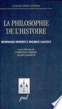 La philosophie de l'histoire