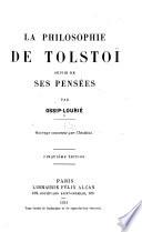 La philosophie de Tolstoï
