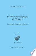 La Philosophie delphique de Plutarque
