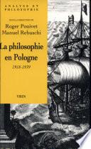 La philosophie en Pologne