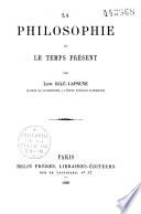 La philosophie et le temps présent