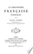 La philosophie française contemporaine