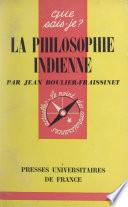 La philosophie indienne