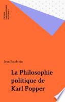 La Philosophie politique de Karl Popper
