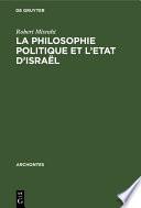 La philosophie politique et l’Etat d’Israël
