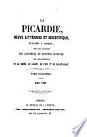 La Picardie, revue historique, archéologique & littéraire