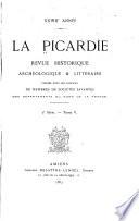 La Picardie, revue historique, archéologique & littéraire