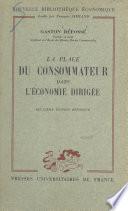 La place du consommateur dans l'économie dirigée