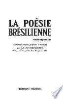 La Poesie bresilienne contemporaine