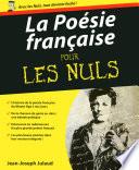 La Poésie française Pour les Nuls