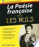 La Poésie française Pour les Nuls