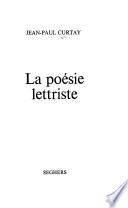 La poésie lettriste