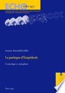 La poétique d'Empédocle