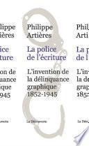 La police de l'écriture