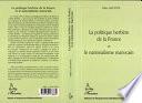 La politique berbère de la France et le nationalisme marocain