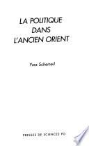 La politique dans l'ancien Orient