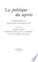 La politique des esprits