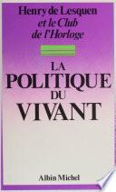 La politique du vivant