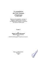 La population des forts français d'Amérique (XVIIIe siècle)