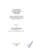 La population des forts français d'Amérique (XVIIIe siècle)