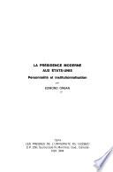 La présidence moderne aux États-Unis